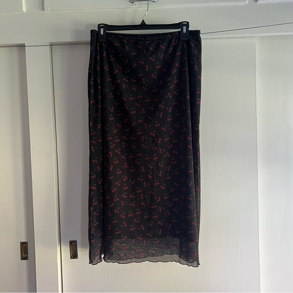 Minga London Cherry Print Skirt